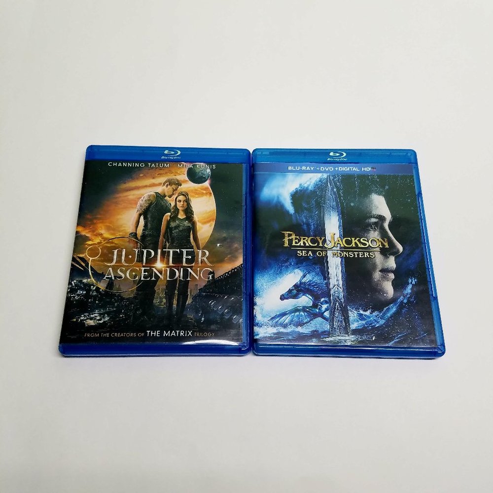 2 MOVIES Blu Ray | Jupiter Ascending & P. Jackson - Picture 1 of 3